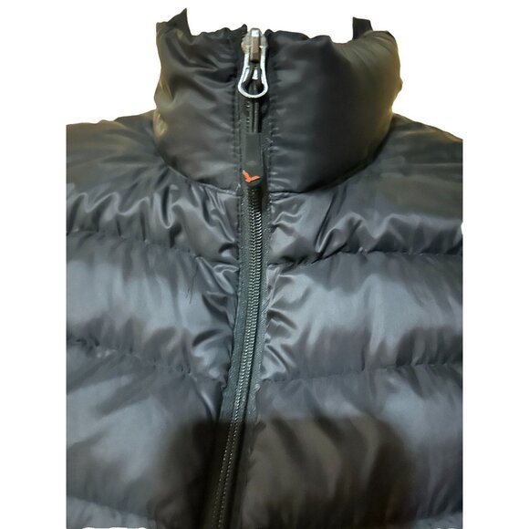 Hawke & Co Down Puffer Vest Men L Black Duck Full Zip Packable Performance Sport - Picture 2 of 4